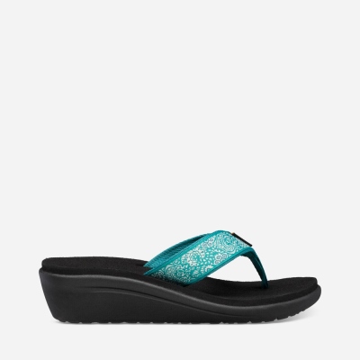 Teva Women's Voya Wedge Flip Flops Sale NZ (XTCPE-0158)